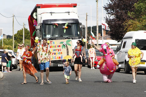 Kirkcudbright Parade August 2025 